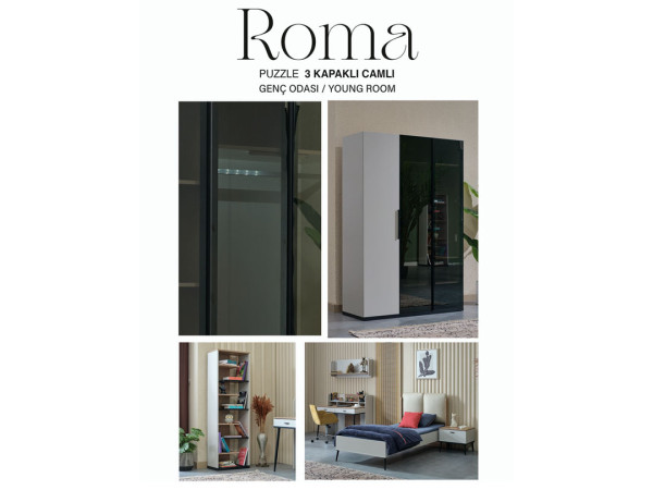 Roma Genç Odası (Ahşap)