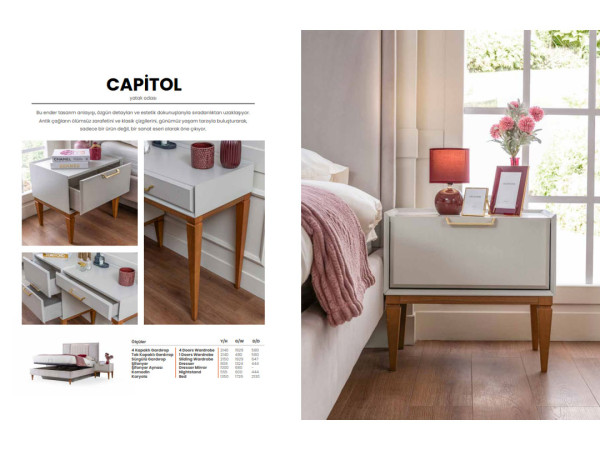 Capitol Yatak Odası (Besa)