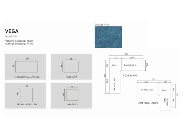 Vega Koltuk Takımı