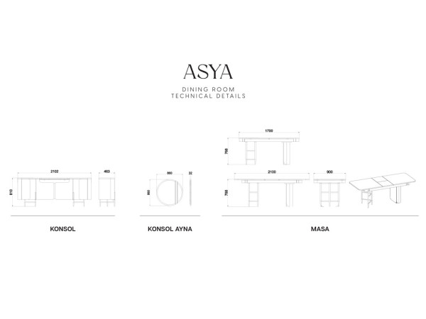 Asya Yemek Odası